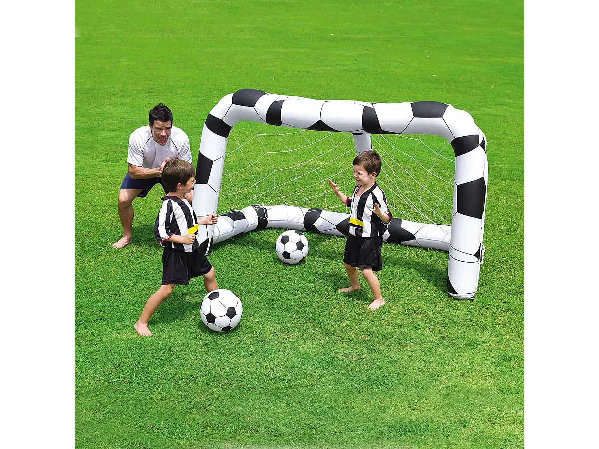 Portería Hinchable Bestway Fútbol 213x122x137 cm