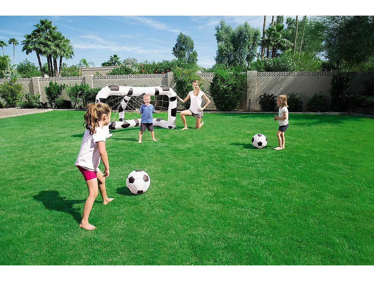 Portería Hinchable Bestway Fútbol 213x122x137 cm