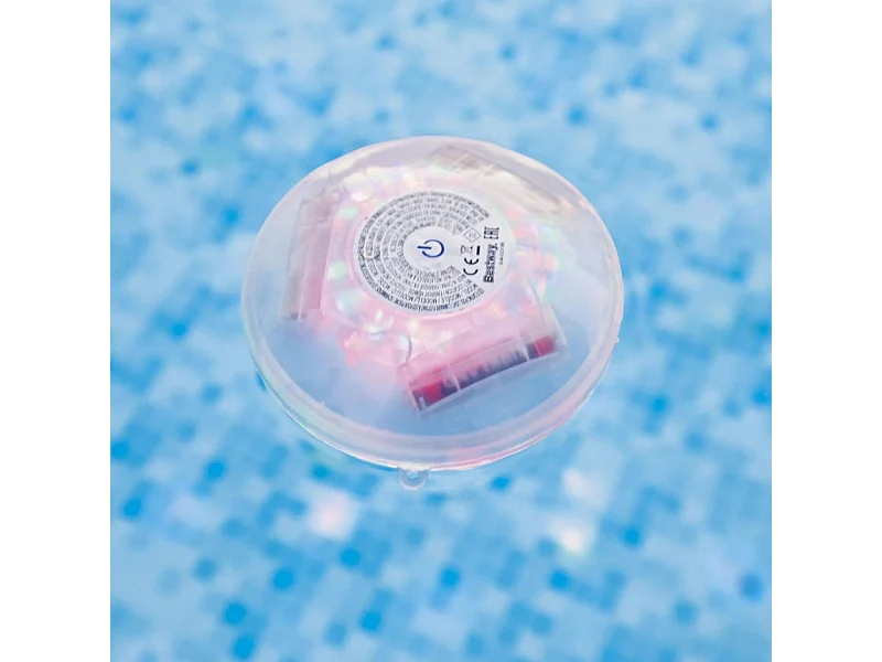 LED-Poolbeleuchtung Schwimmend 14 cm Transparent