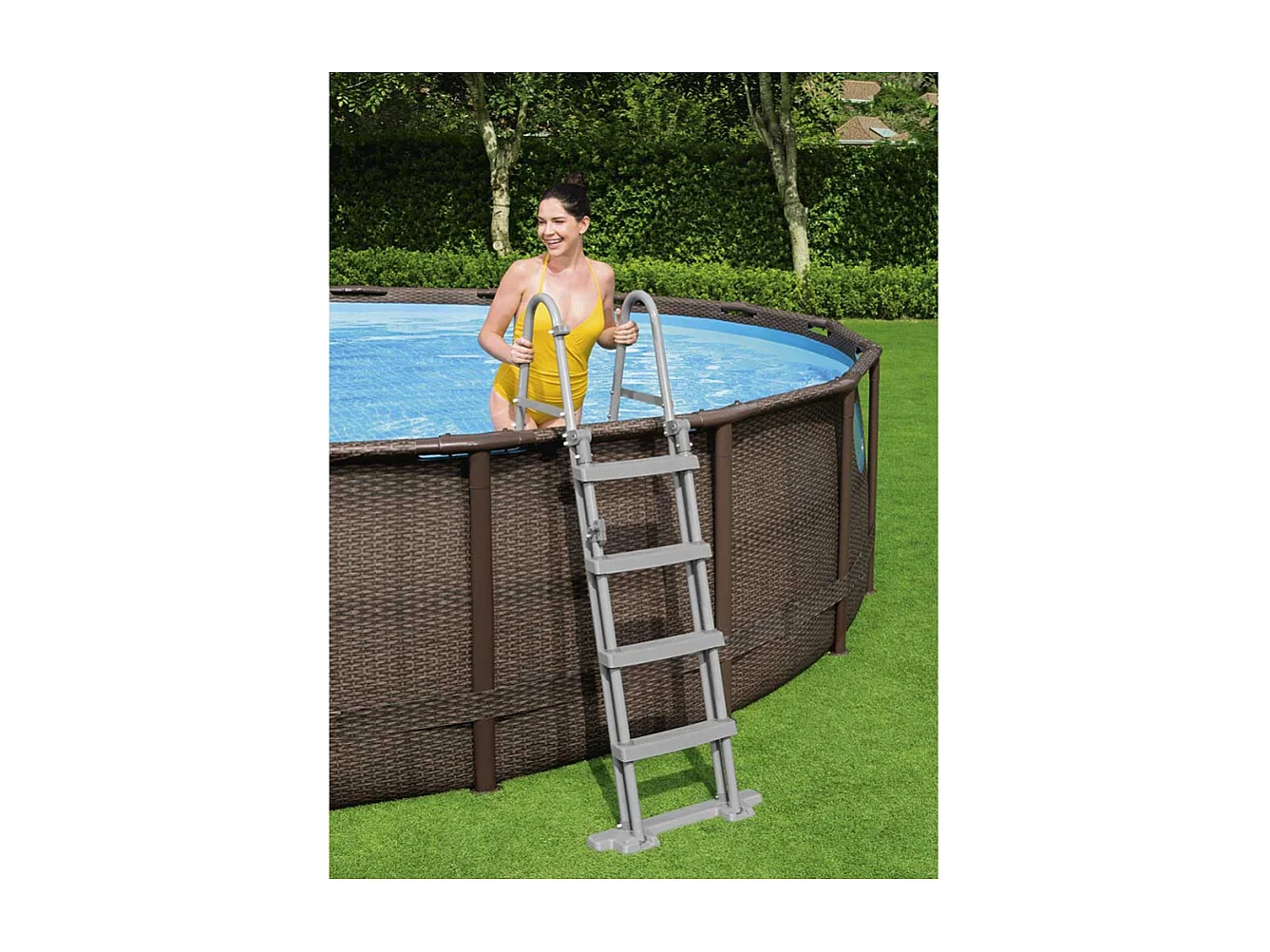 Échelle pour Piscine Hors Sol Bestway 122 cm