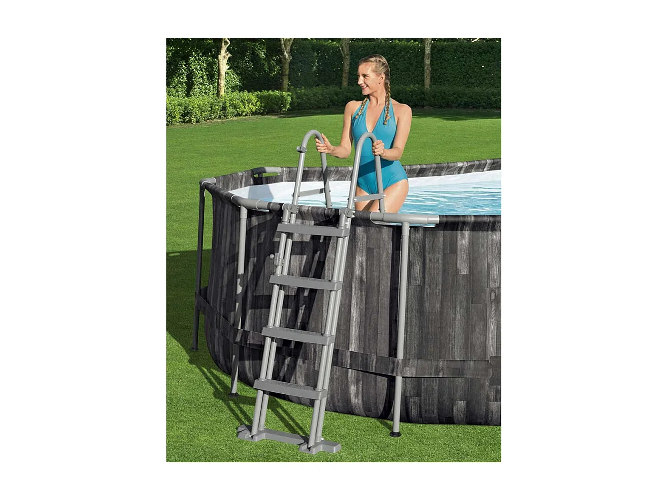 Échelle pour Piscine Hors Sol Bestway 122 cm