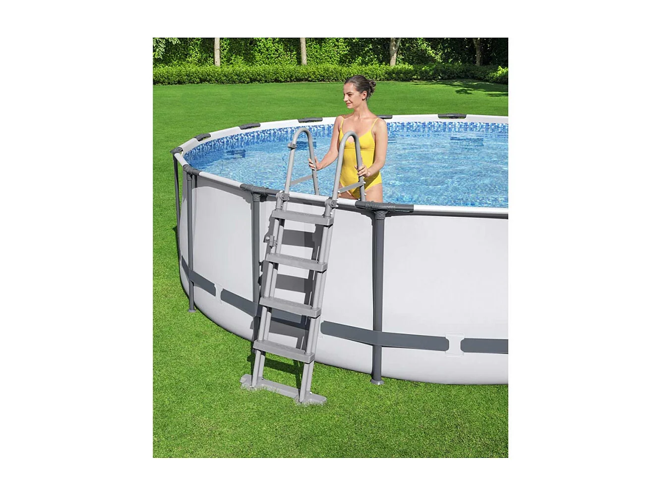 Échelle pour Piscine Hors Sol Bestway 122 cm