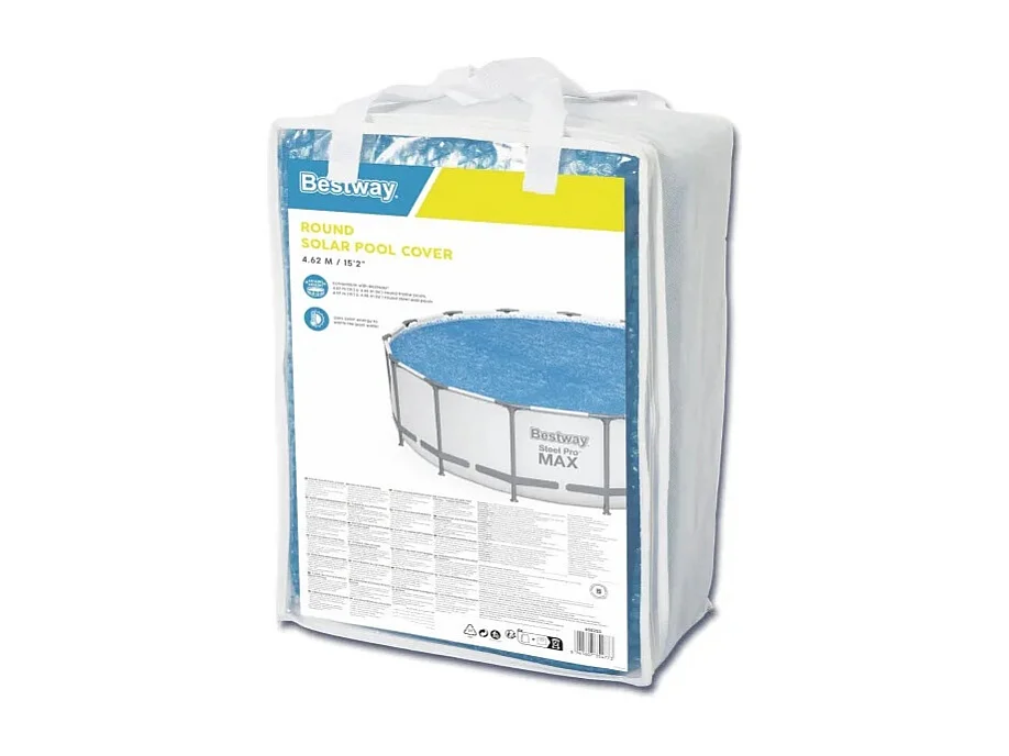 Bâche Solaire pour Piscine Hors-sol Bestway Ø210 cm Ronde