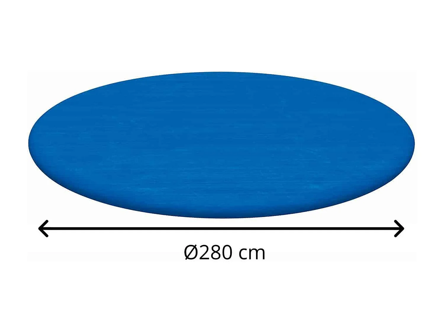 Cobertor Invierno para Piscina Desmontable Bestway Ø244 cm Redonda