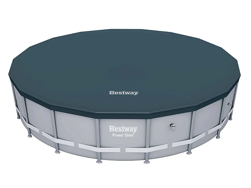Cobertor Invierno para Piscina Desmontable Steel Pro, Power Steel e Hydrium de Bestway 555 cm