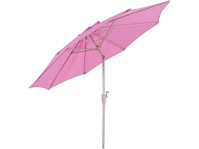 Parasol de jardin Ø aluminium 270 x 270 x 224 cm 04_0003877