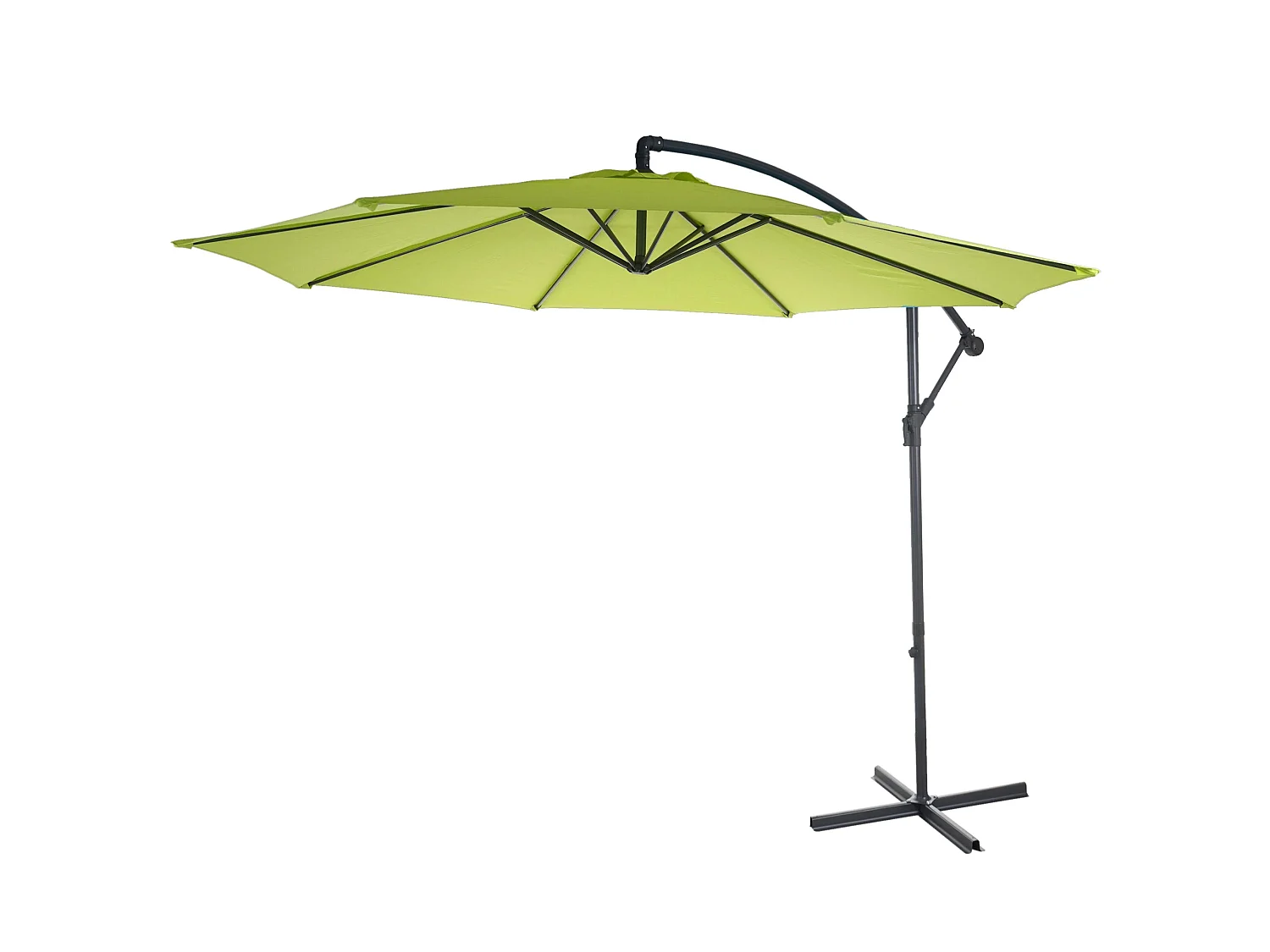 Parasol déporté protection solaire 360 x 295 x 255 cm 04_0000950