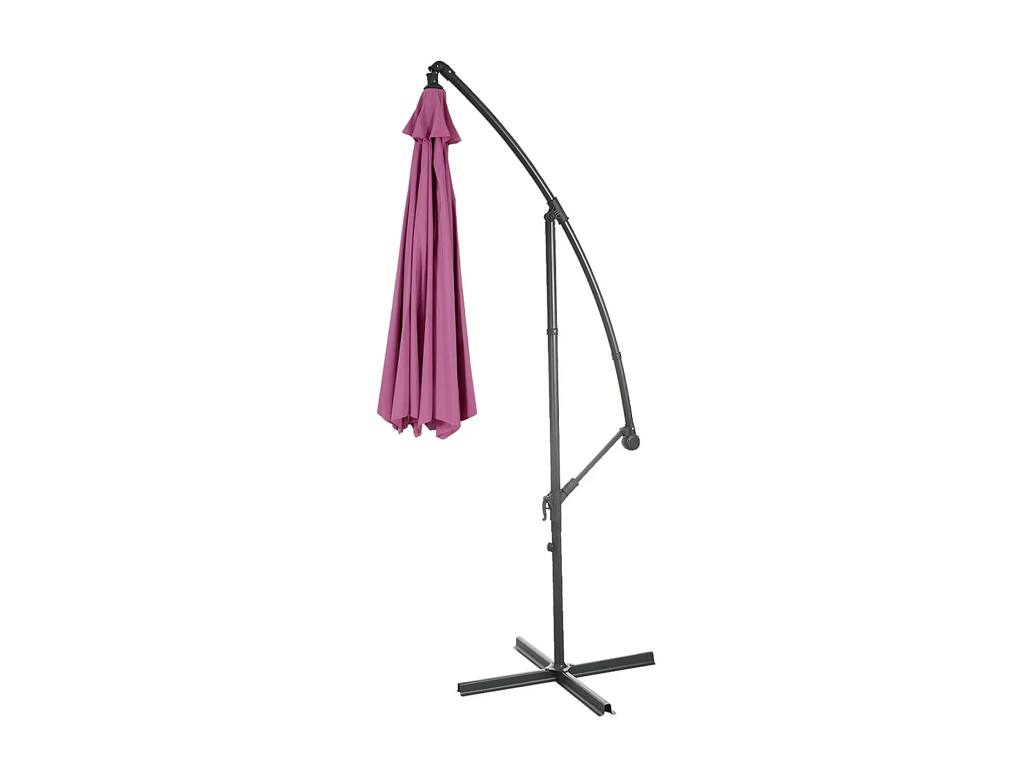 Parasol déporté protection solaire 360 x 295 x 255 cm 04_0000945