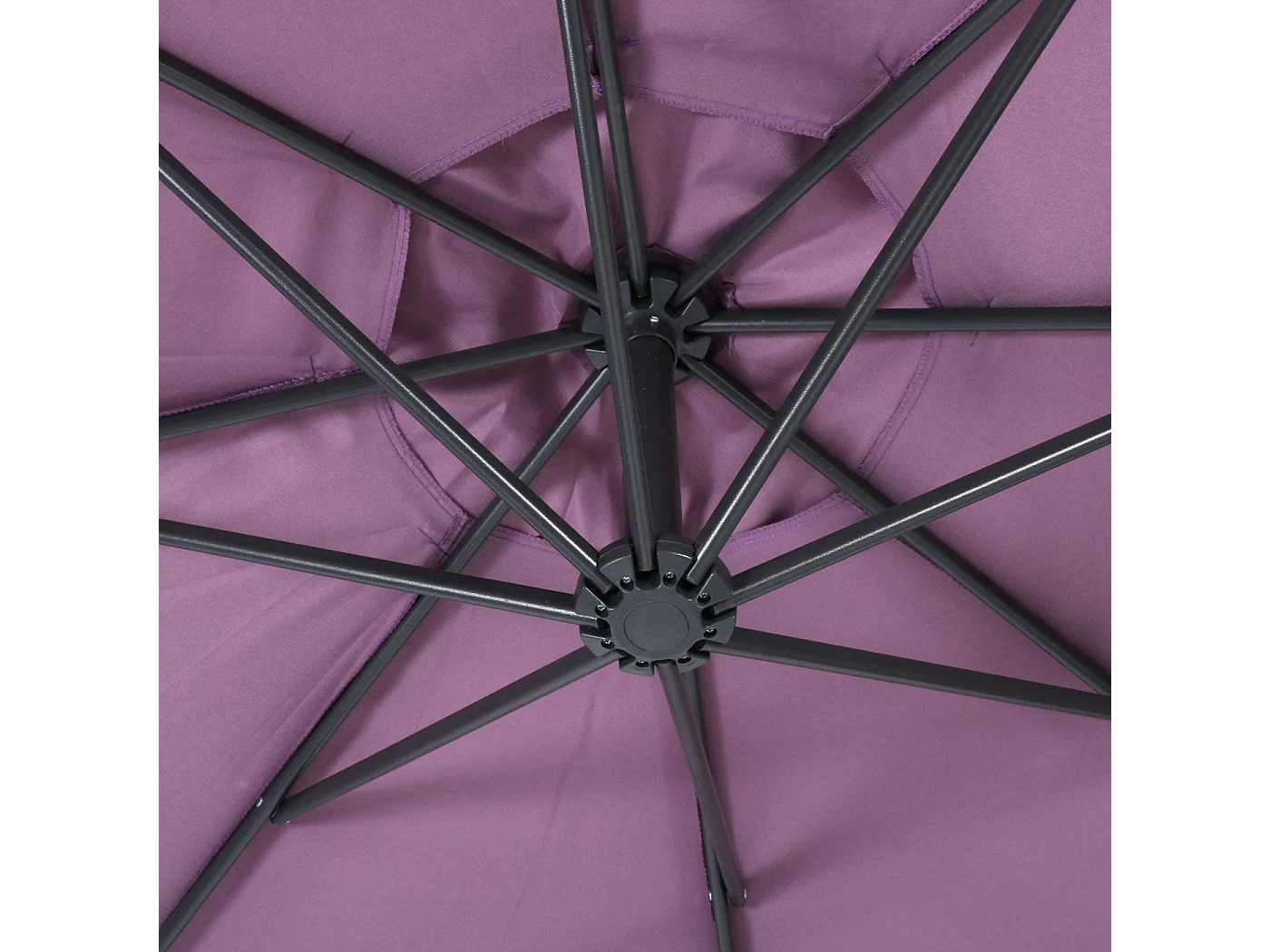 Parasol déporté protection solaire 360 x 295 x 255 cm 04_0000945