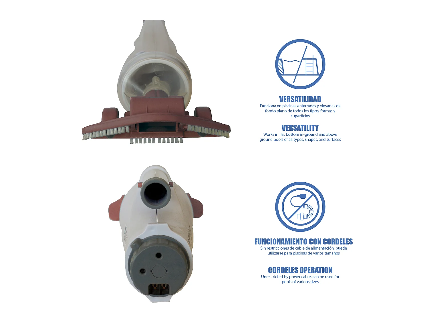 Cascade pour Spa Bestway avec Lumière LED 7 Couleurs Résistant à l'Eau avec Installation Facile par Système Magnétique