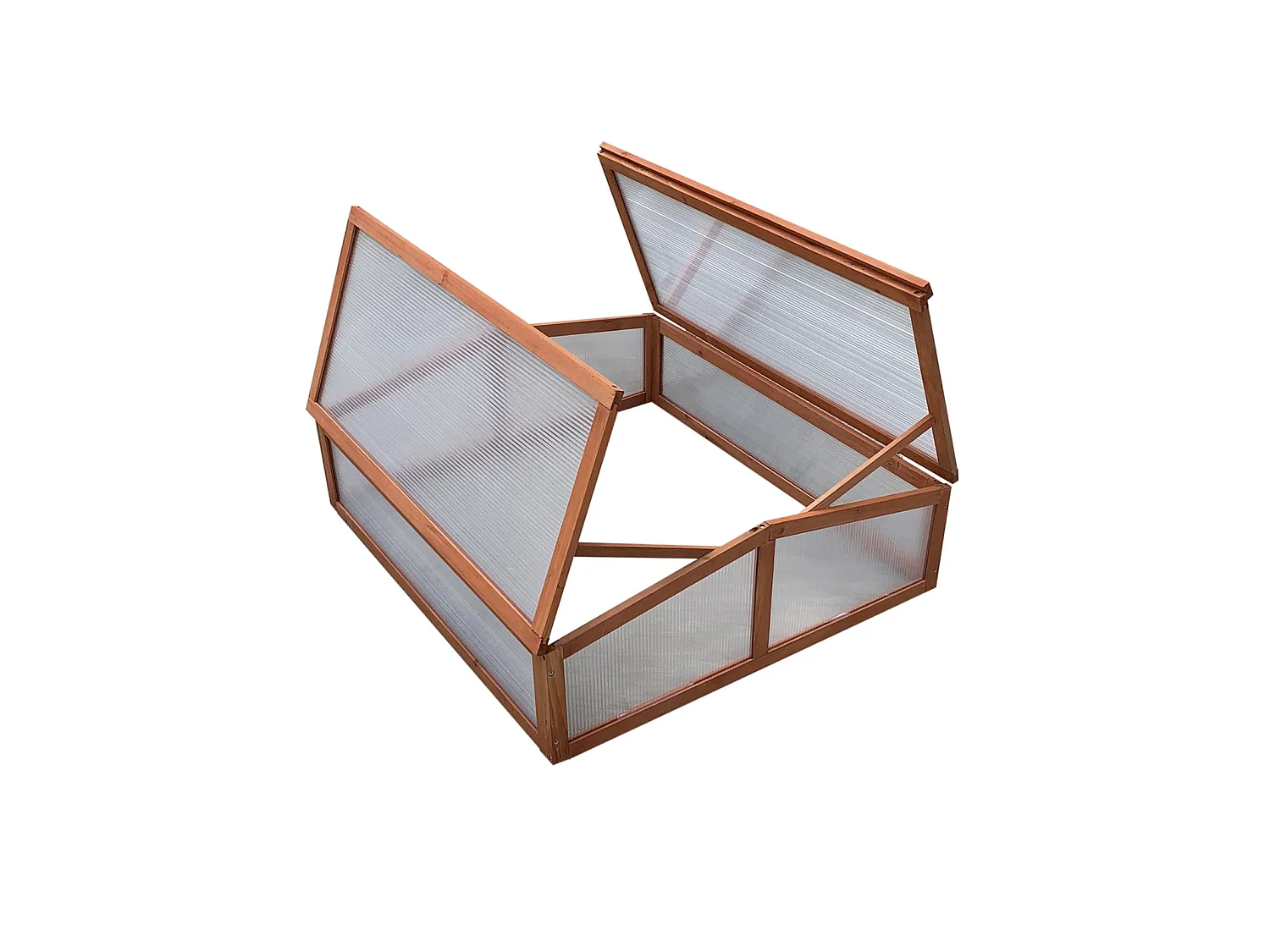 Serra Gardiun Wooden II 90x82x32 cm in Legno e Policarbonato