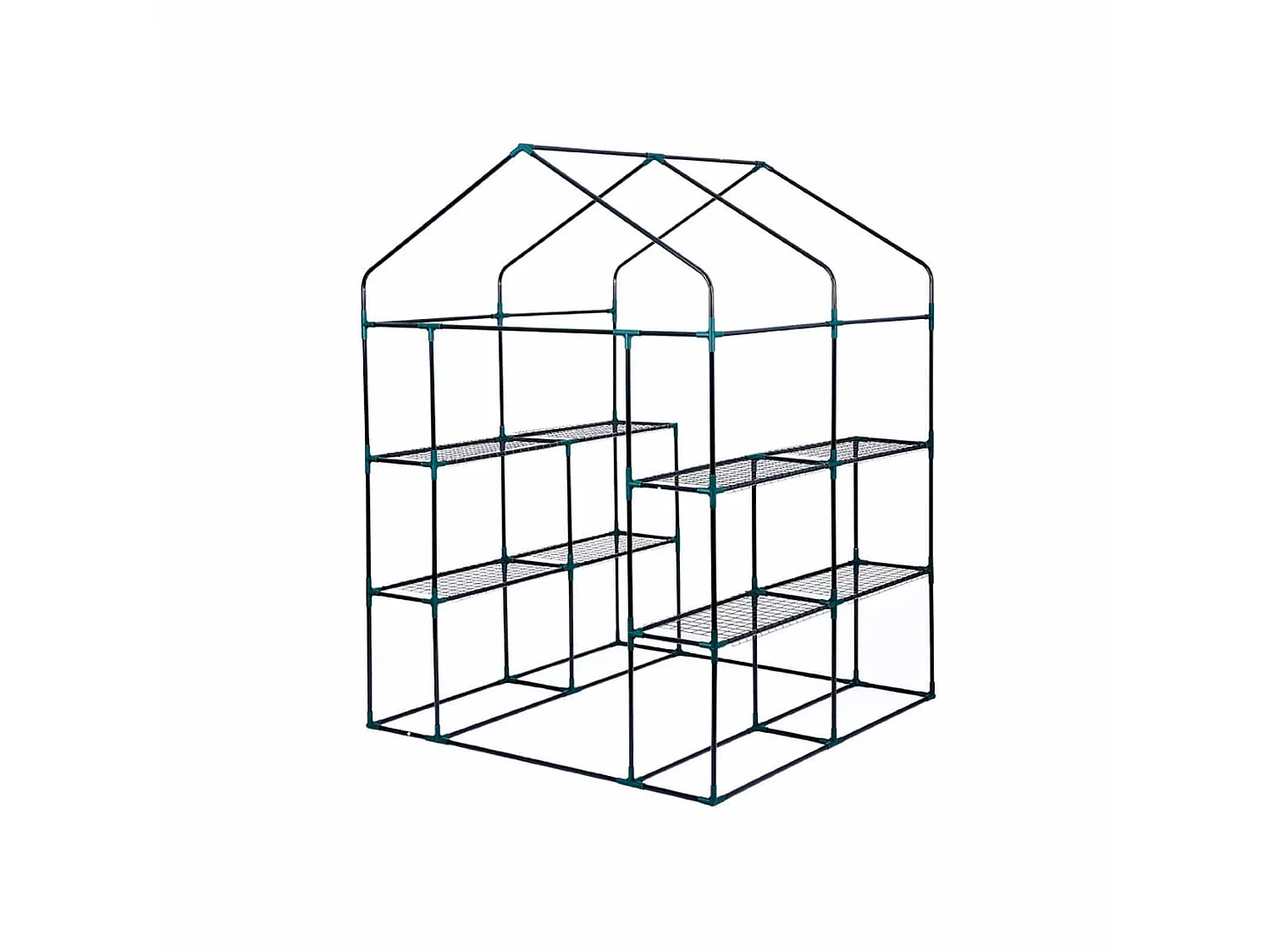 Serra PVC Gardiun Doble Leaf 143x143x195 cm 4 Doppi Ripiani