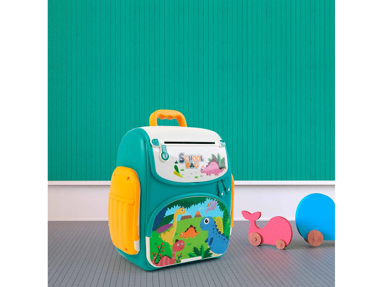 Tirelire pour Enfants avec Empreinte Digitale et Mot de Passe Robincool Money Safe 18x10x20 cm avec Lumière et Capteur