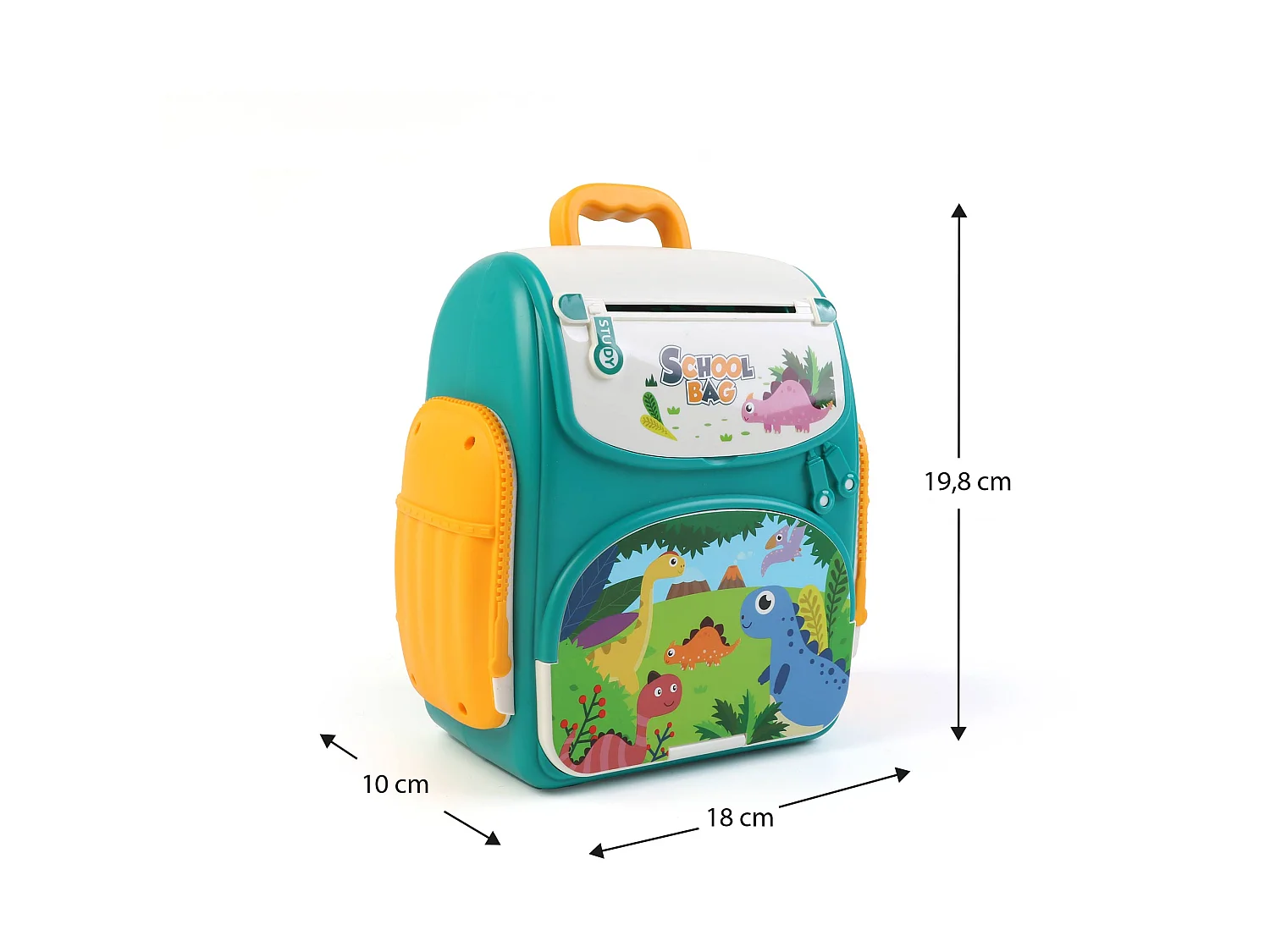 Tirelire pour Enfants avec Empreinte Digitale et Mot de Passe Robincool Money Safe 18x10x20 cm avec Lumière et Capteur
