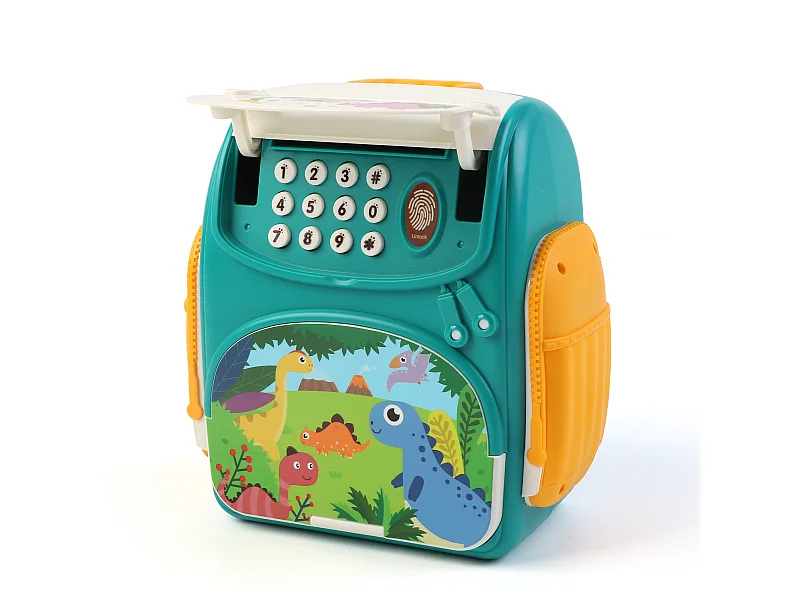 Tirelire pour Enfants avec Empreinte Digitale et Mot de Passe Robincool Money Safe 18x10x20 cm avec Lumière et Capteur
