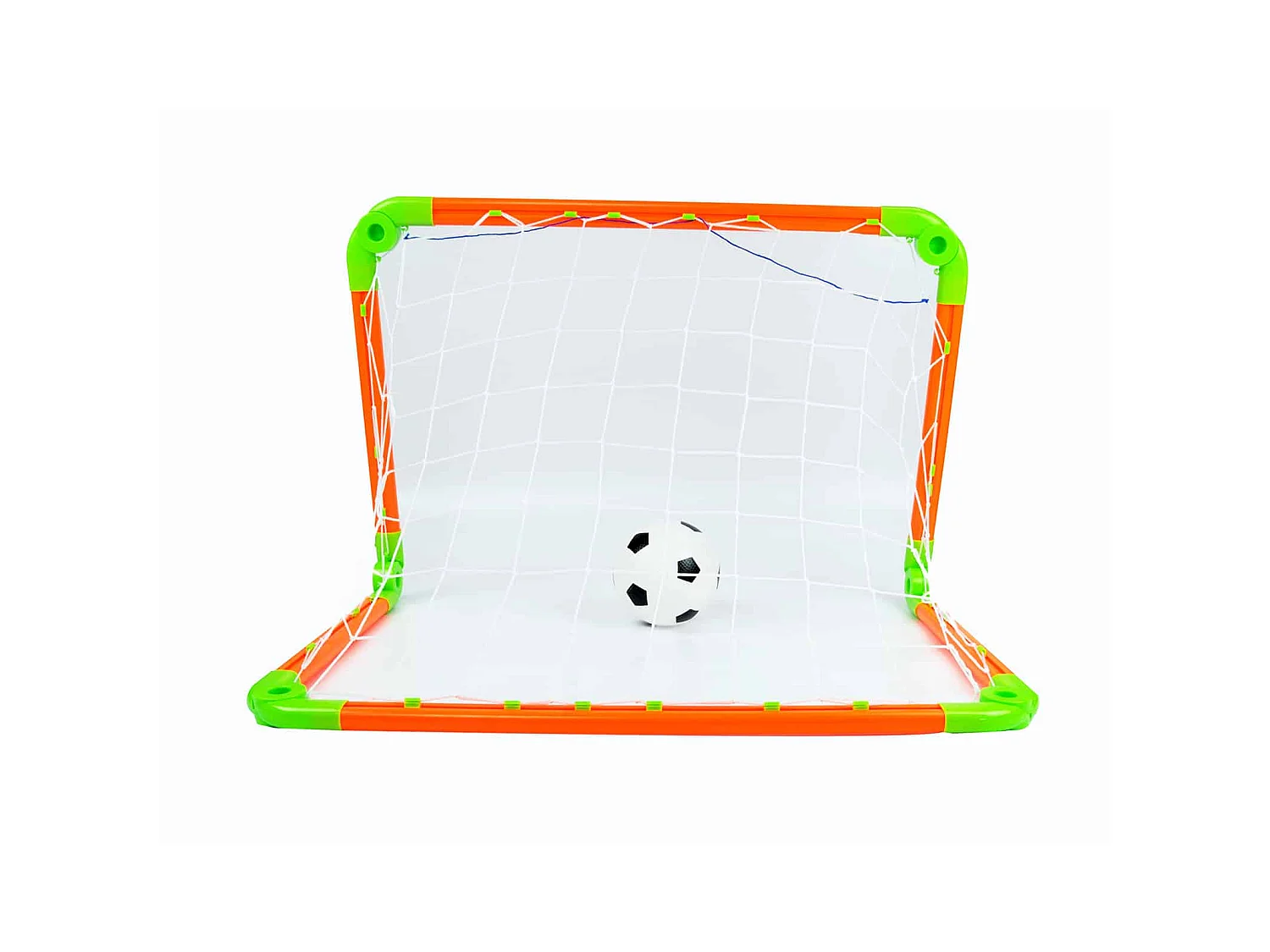 But de Football Gonflable pour Enfants Outdoor Toys 53x53x75 cm avec Ballon et Pompe