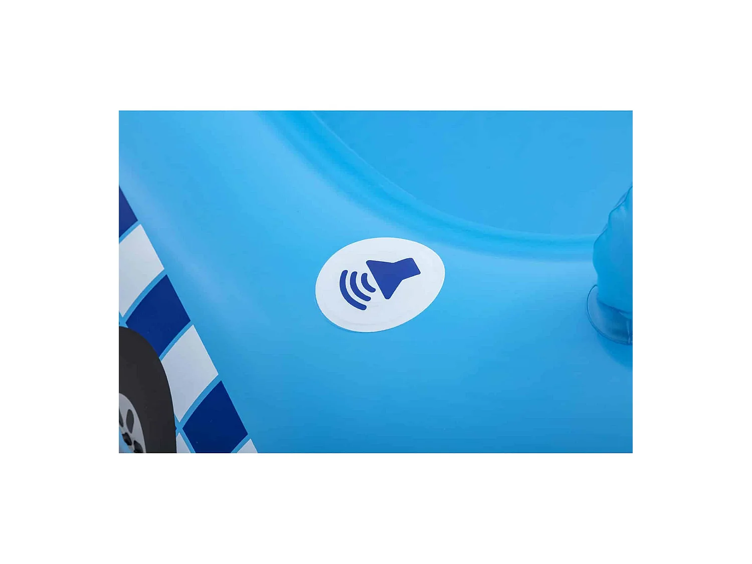 Barca Hinchable Coche de Policía Bestway 88X66X32 cm con Sonido de Sirena Policia Mayores de 3 Años