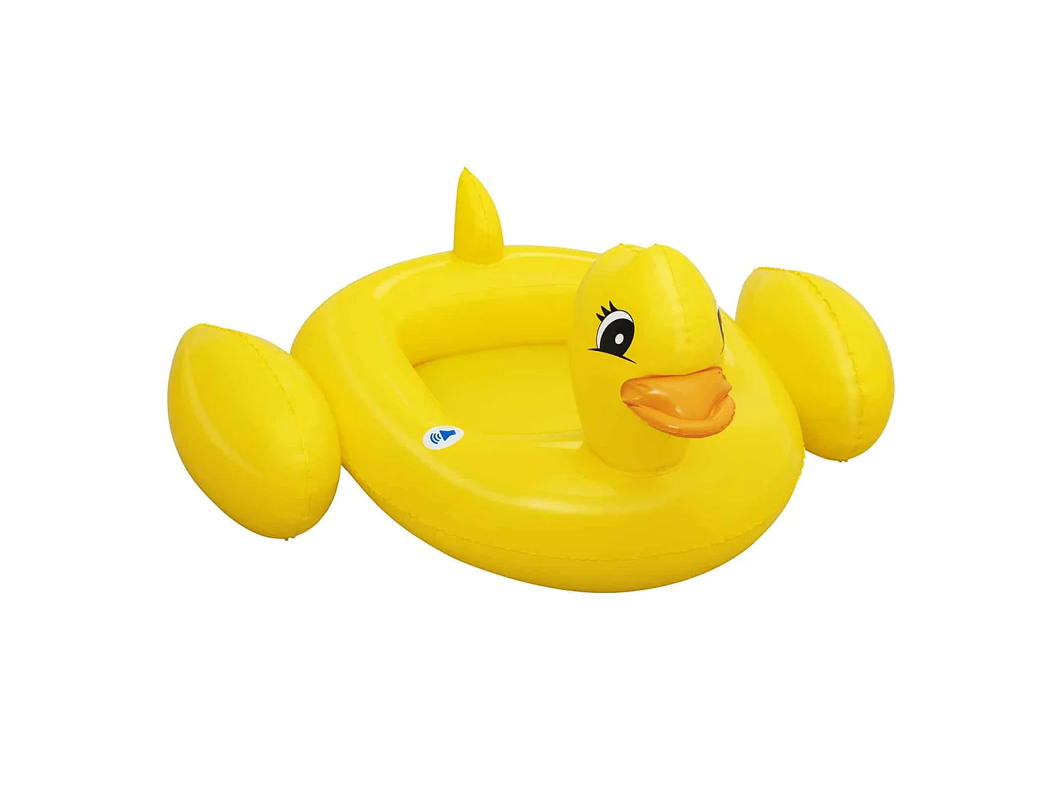 Bateau Gonflable pour Enfants Canard Jaune Bestway 111x98x51 cm Son à partir de 3 Ans