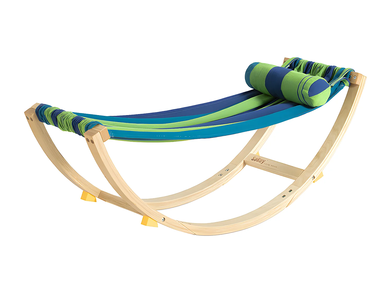 Lit Enfant Bébé Hamac Enfant Chaise Longue pour Enfant KMB16-J SoBuy