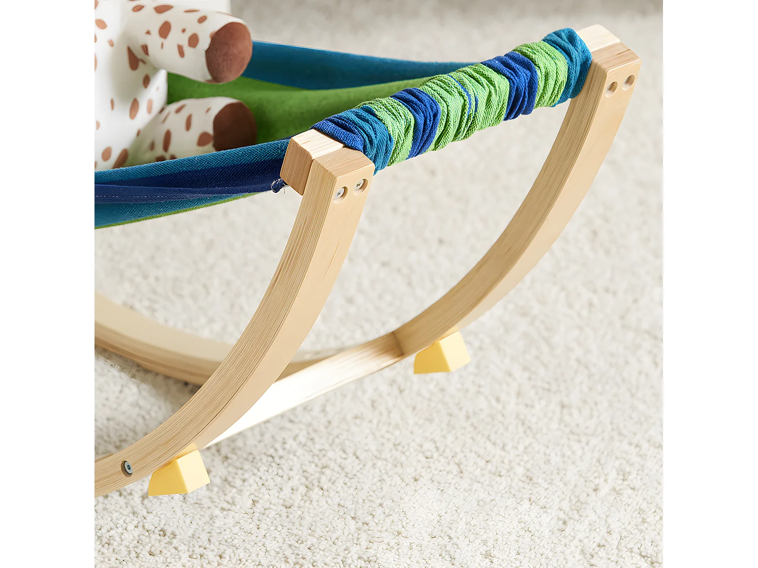 Lit Enfant Bébé Hamac Enfant Chaise Longue pour Enfant KMB16-J SoBuy