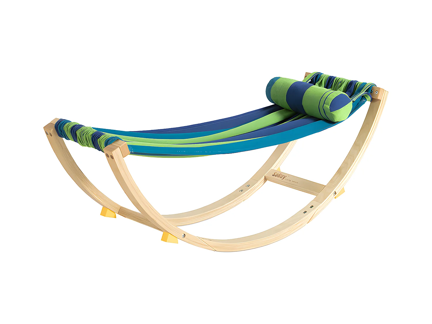 Lit Enfant Bébé Hamac Enfant Chaise Longue pour Enfant KMB16-J SoBuy
