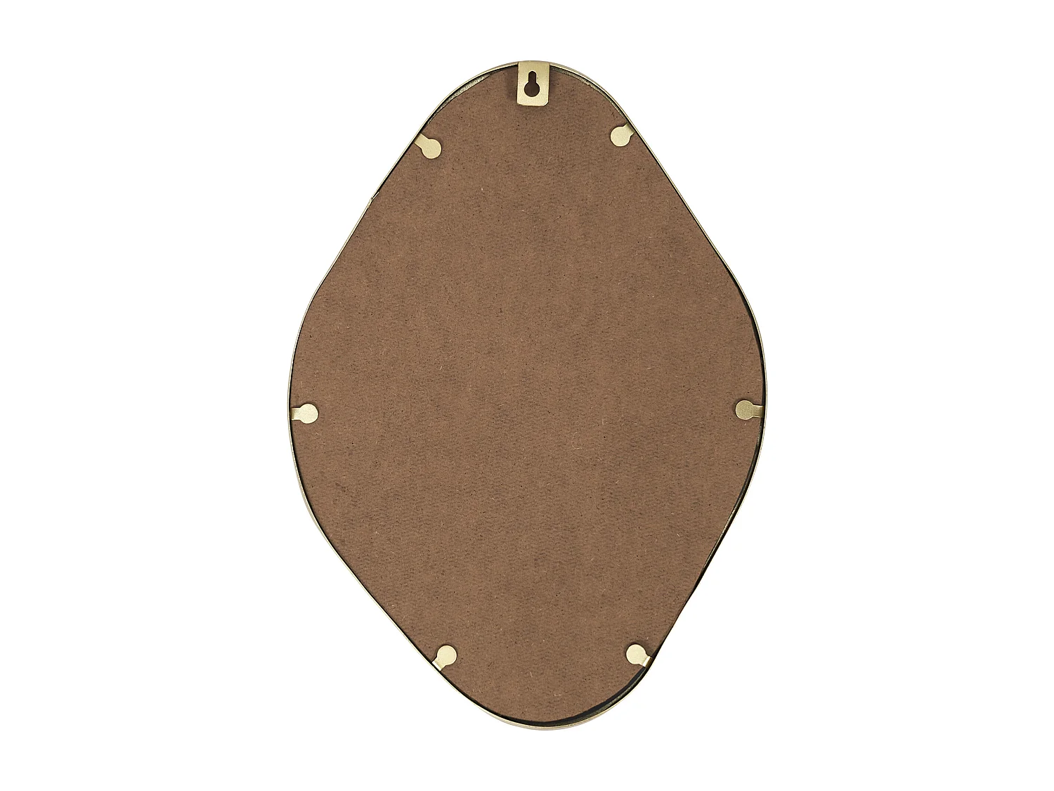 Miroir Deco Contour Deco Dore Losange Or