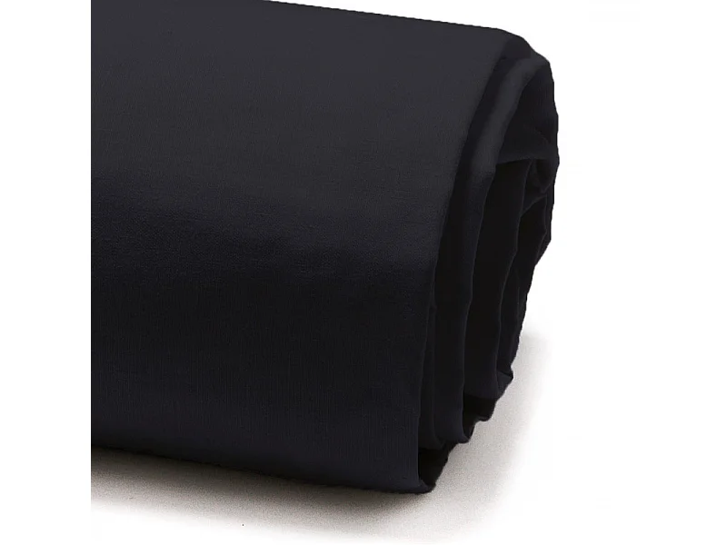 Drap housse 100% coton - 90 x 190 cm - Réglisse