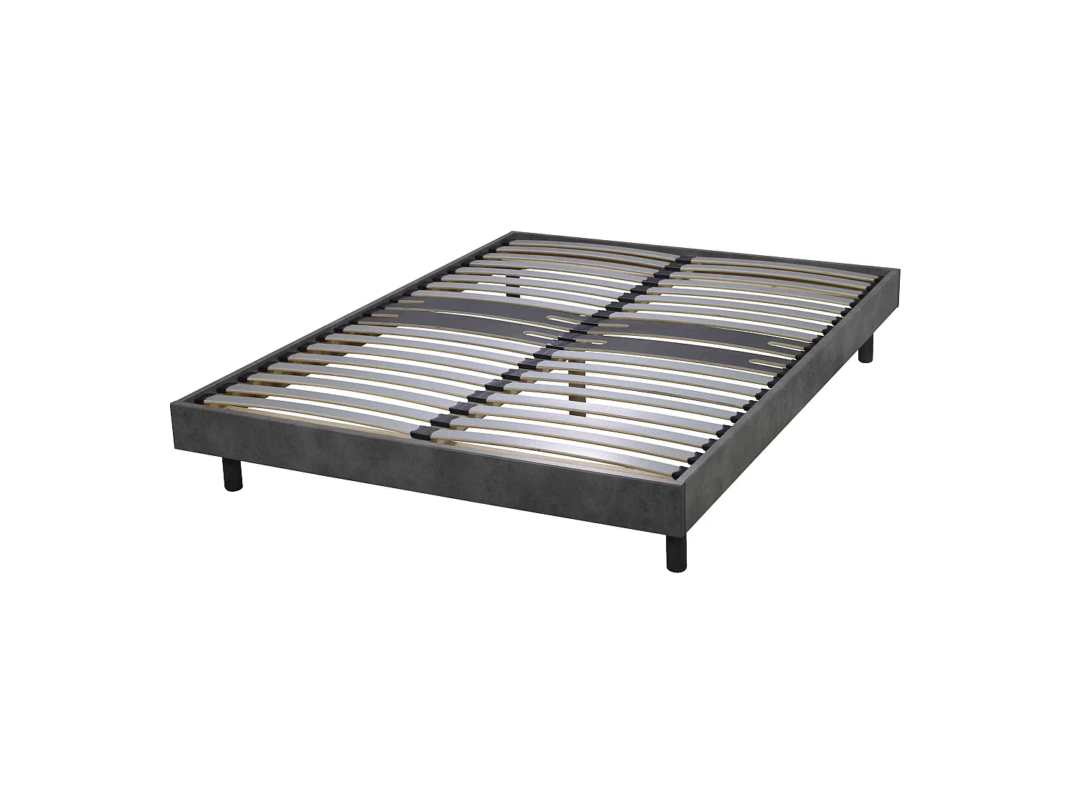 Sommier kit décor béton zone lombaire renforcée 140x190