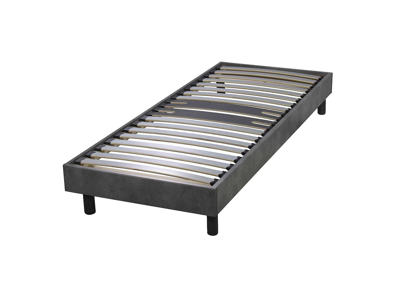 Sommier kit décor béton zone lombaire renforcée 90x190