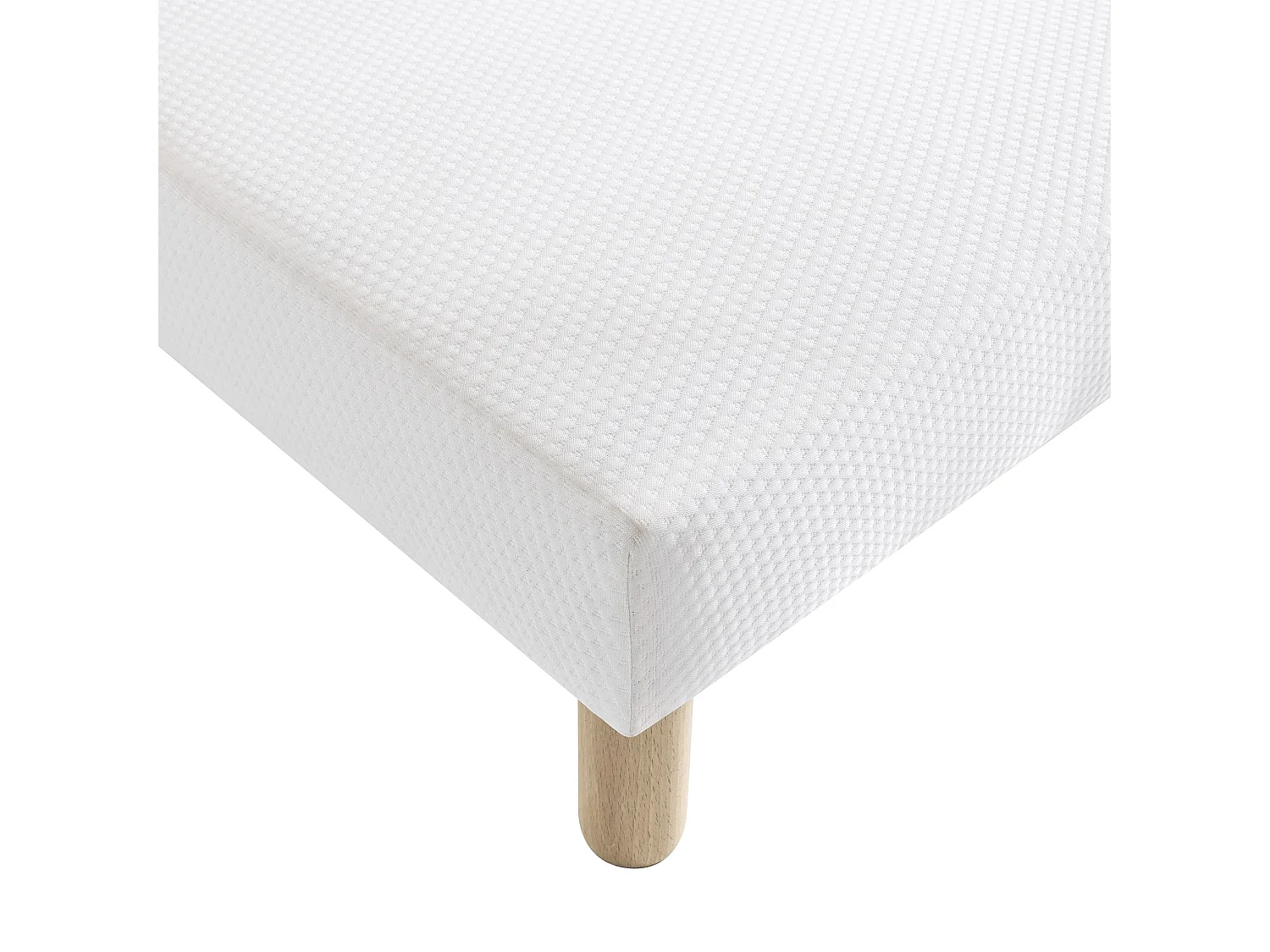 Sommier tapissier blanc 13 cm Lune - SOMEO 70x200
