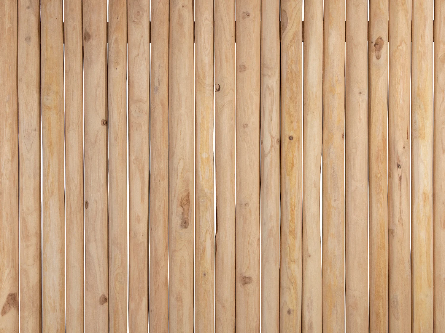 Tête de lit 170 cm - Branches de teck - Naturel - LITTORAL II