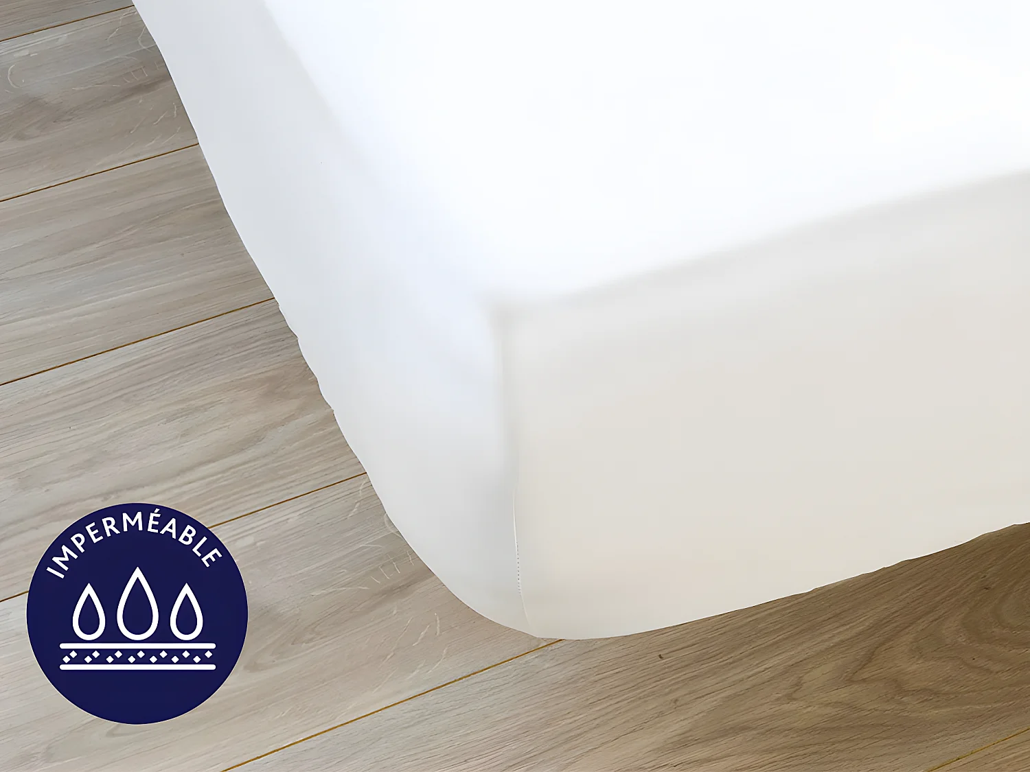 Protège matelas DODO imperméable et anti-acariens - 140 x 190 cm - SAPHIR