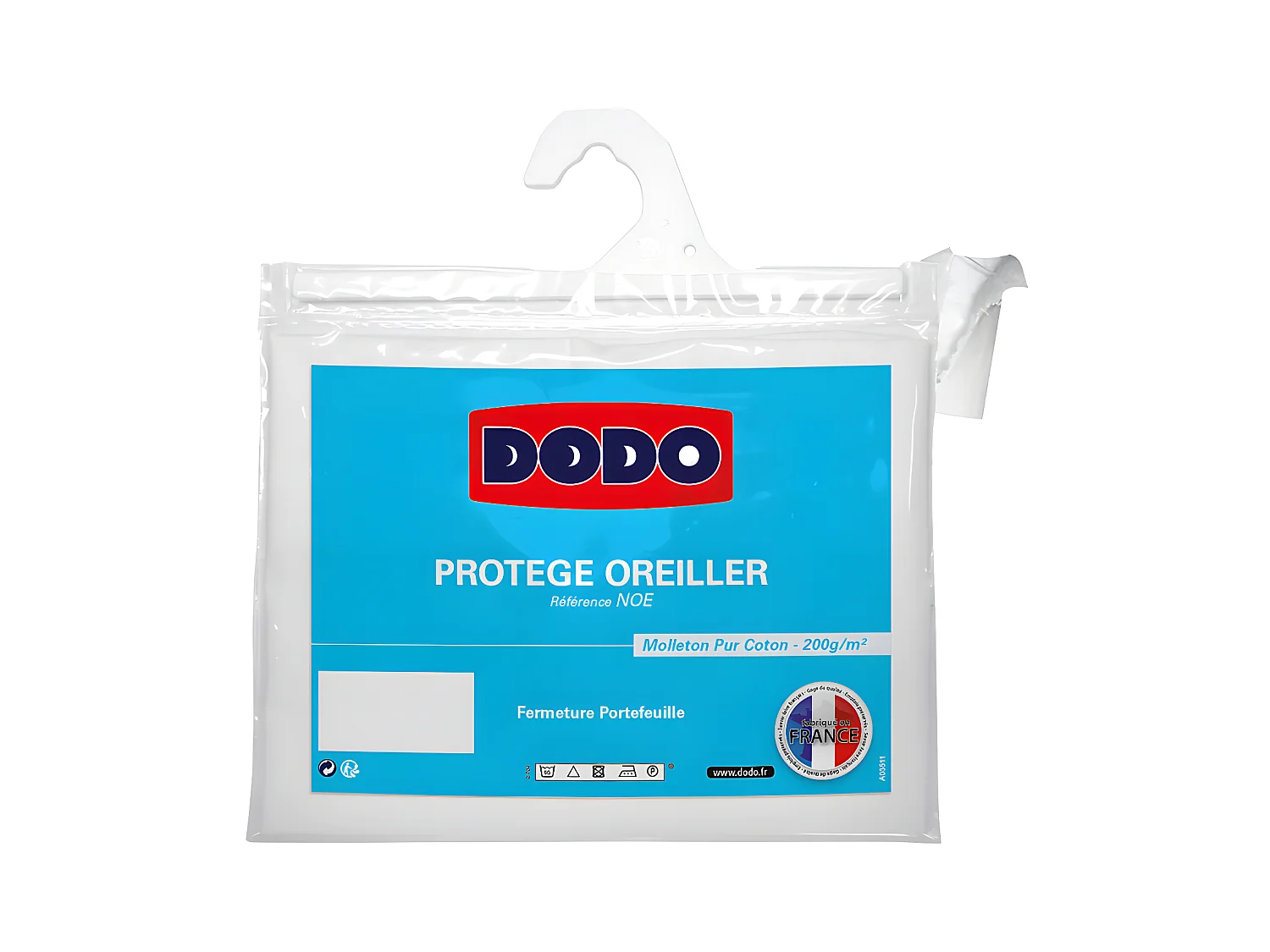 Protège oreiller DODO absorbant - 65 x 65cm - ULTRA CONFORT