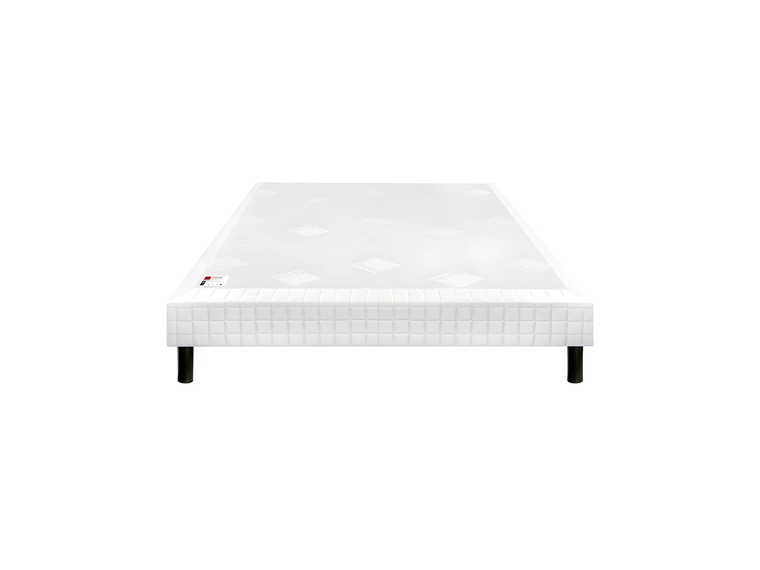 Sommier Epeda confort médium écru 18 cm NATURE 80x190