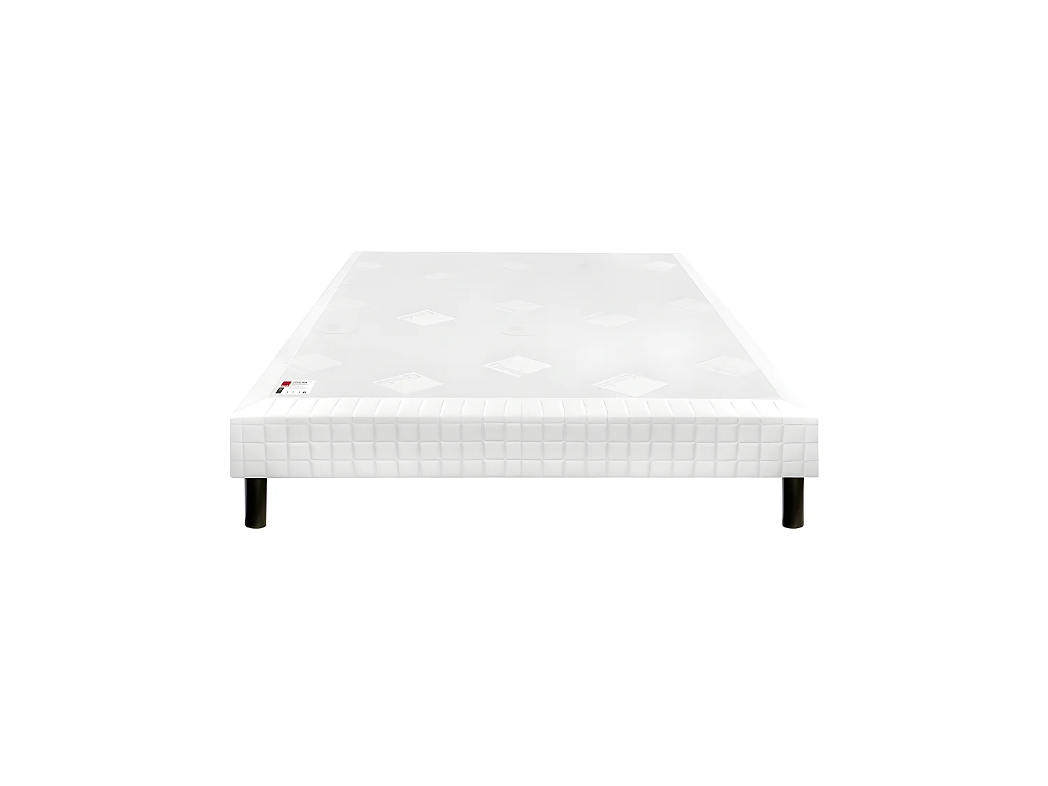 Sommier Epeda confort médium écru 18 cm NATURE 140x190