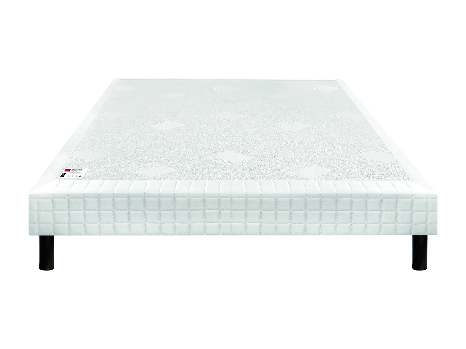 Sommier Epeda confort ferme écru 15 cm NATURE 100x200