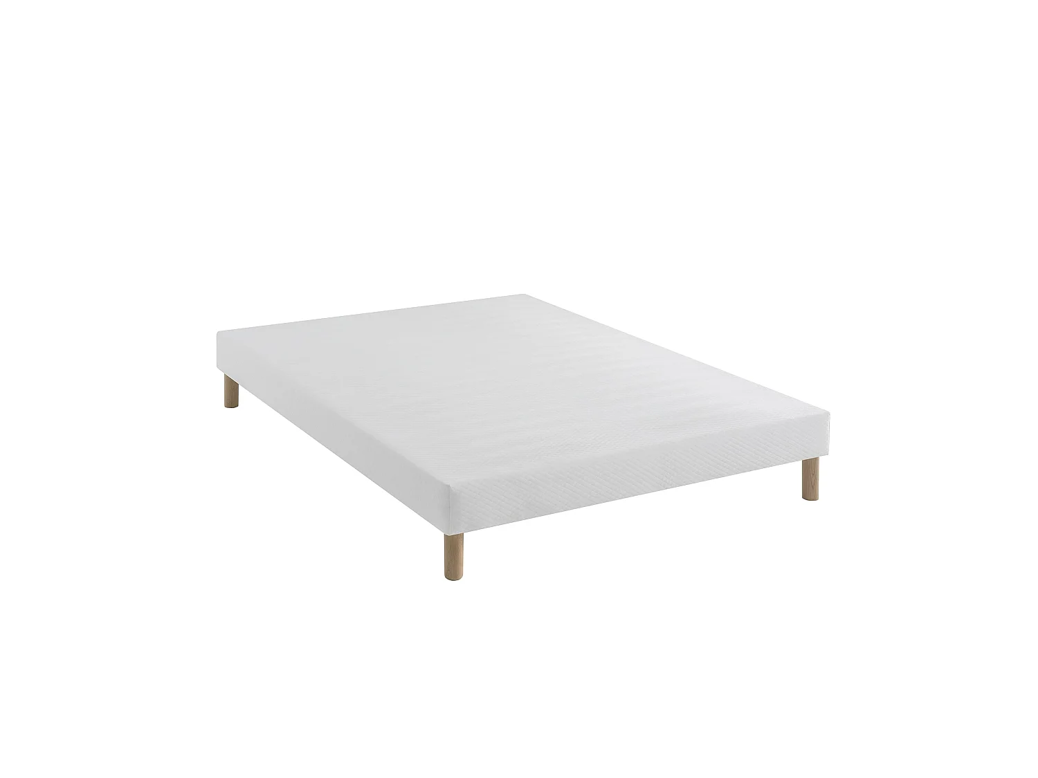 Sommier tapissier blanc 15 cm Constellation - SOMEO 140x200