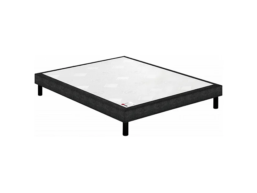 Sommier Epeda confort médium écru 18 cm NATURE 2x90x200