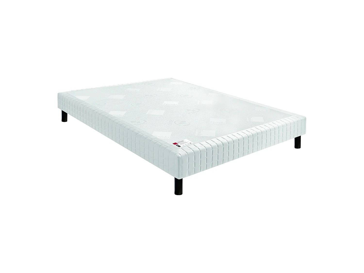 Sommier Epeda confort ferme écru 15 cm NATURE 2x80x200