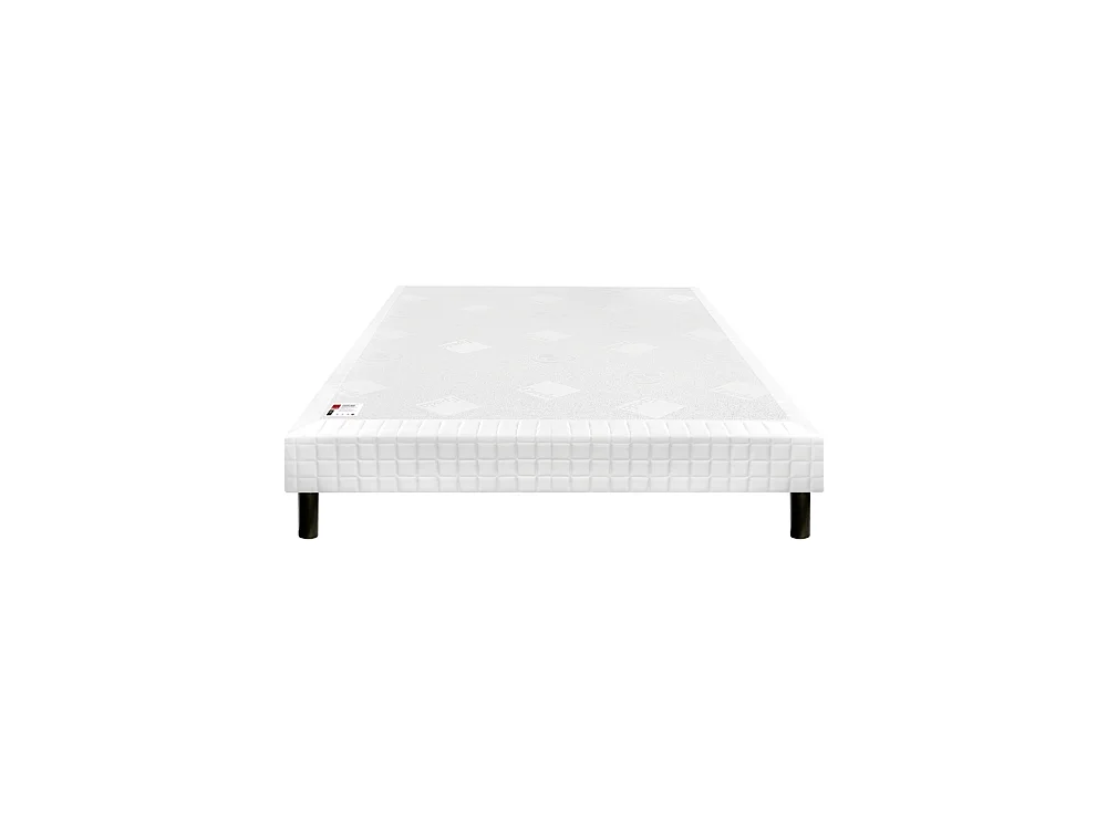 Sommier Epeda confort ferme écru 15 cm NATURE 2x80x200