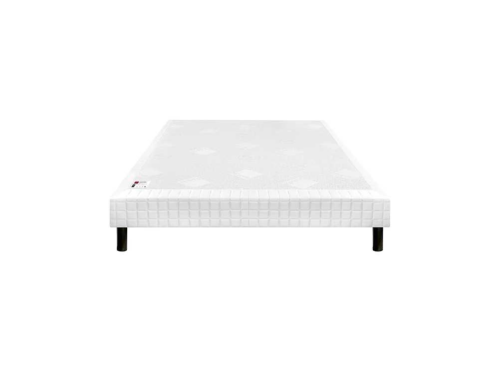 Sommier Epeda confort ferme écru 15 cm NATURE 2x80x200