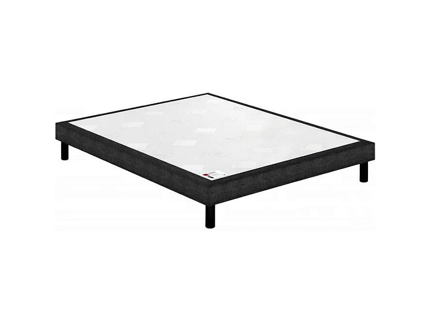 Sommier Epeda confort médium écru 18 cm NATURE 2x100x200