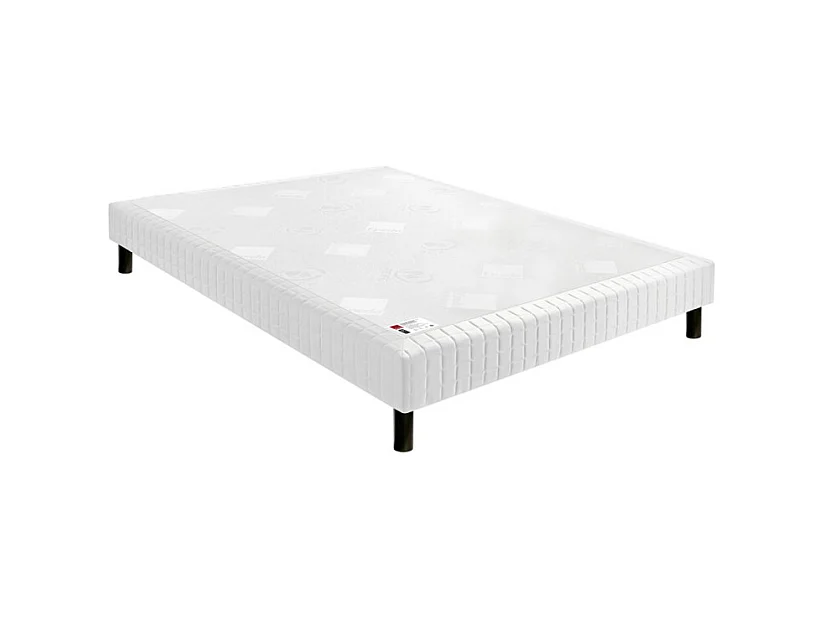 Sommier Epeda confort médium écru 18 cm NATURE 2x100x200