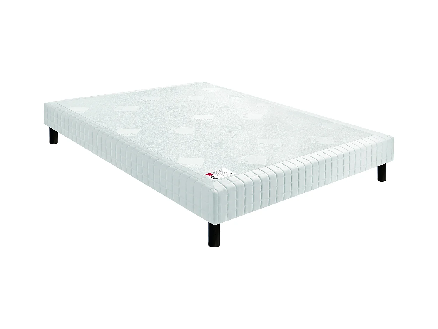 Sommier Epeda confort ferme écru 15 cm NATURE 80x190