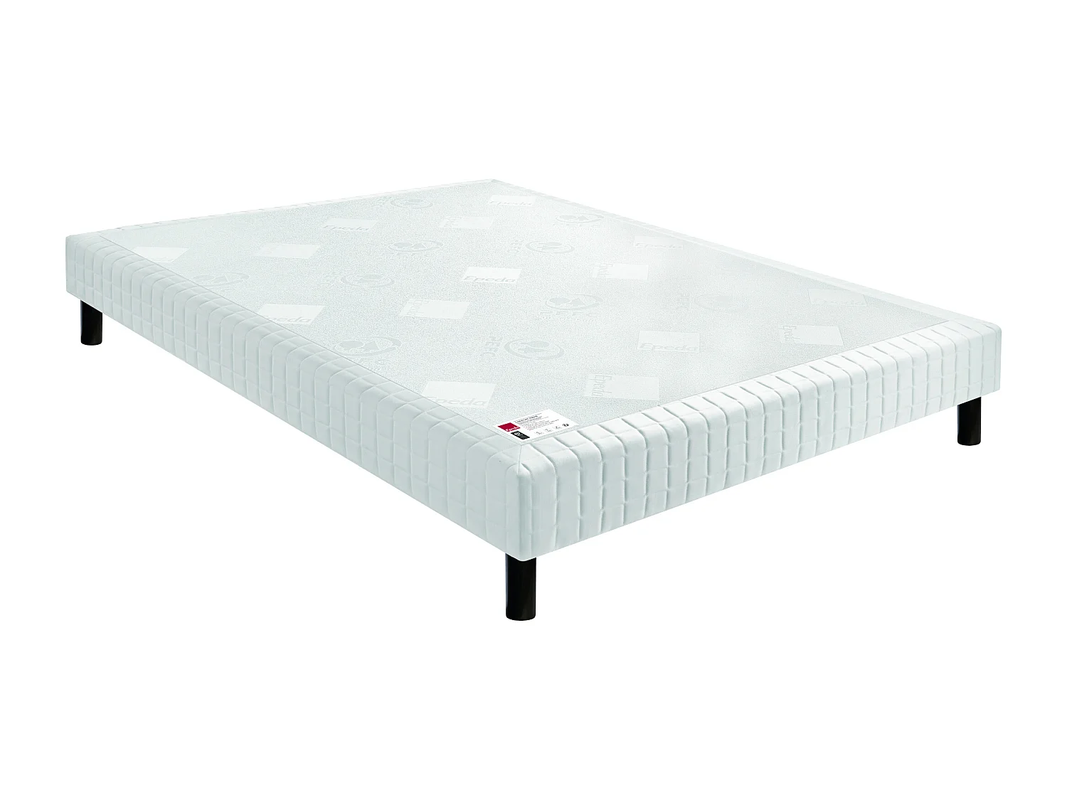 Sommier Epeda confort ferme écru 15 cm NATURE 80x190