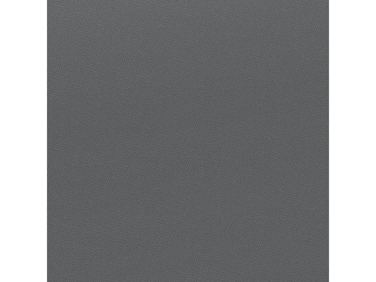 Sommier tapissier déco simili gris foncé Someo Astre 90x190 cm