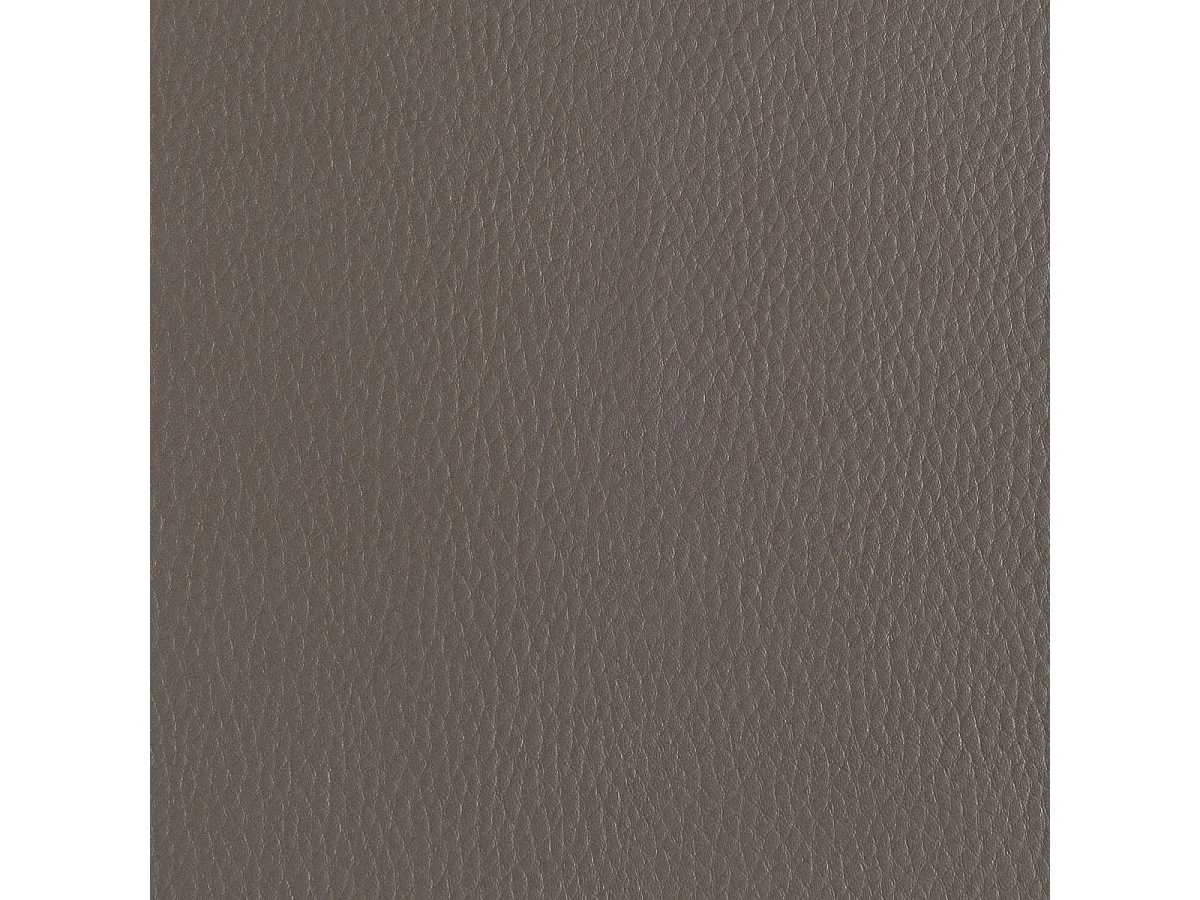 Sommier déco simili cuir cacao - SOMEO 2x80x200