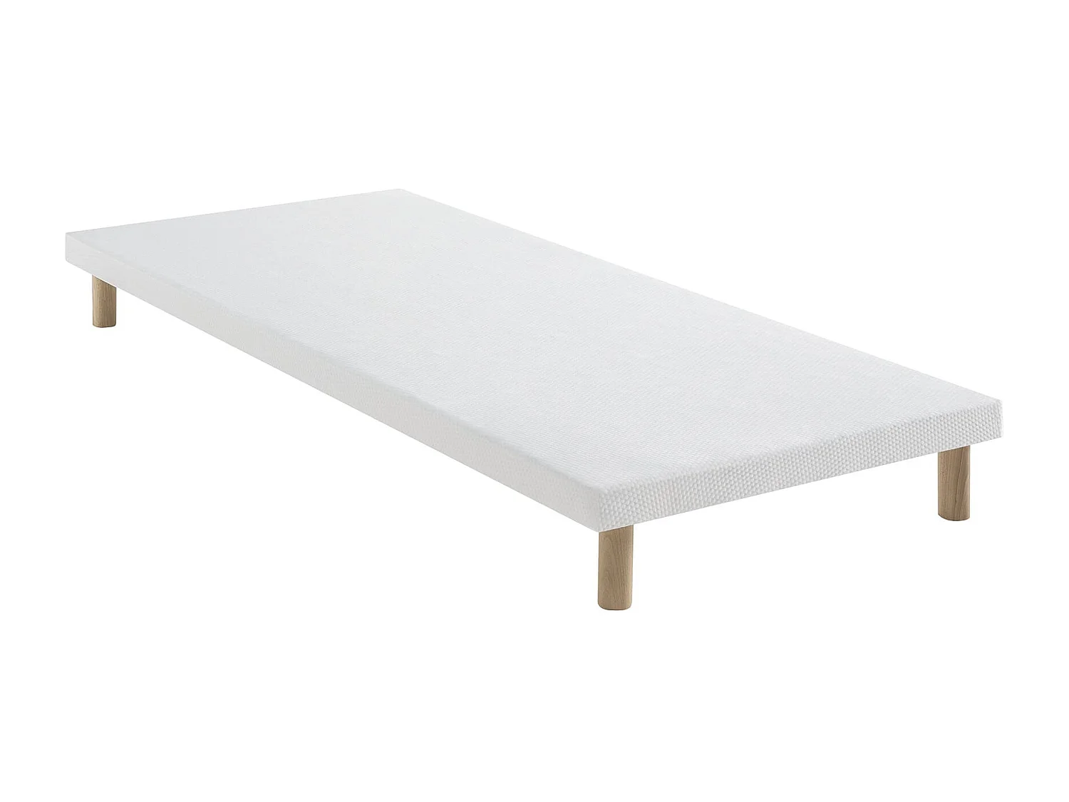 Sommier extra-plat tapissier blanc 7 cm Étoile - SOMEO 70x190