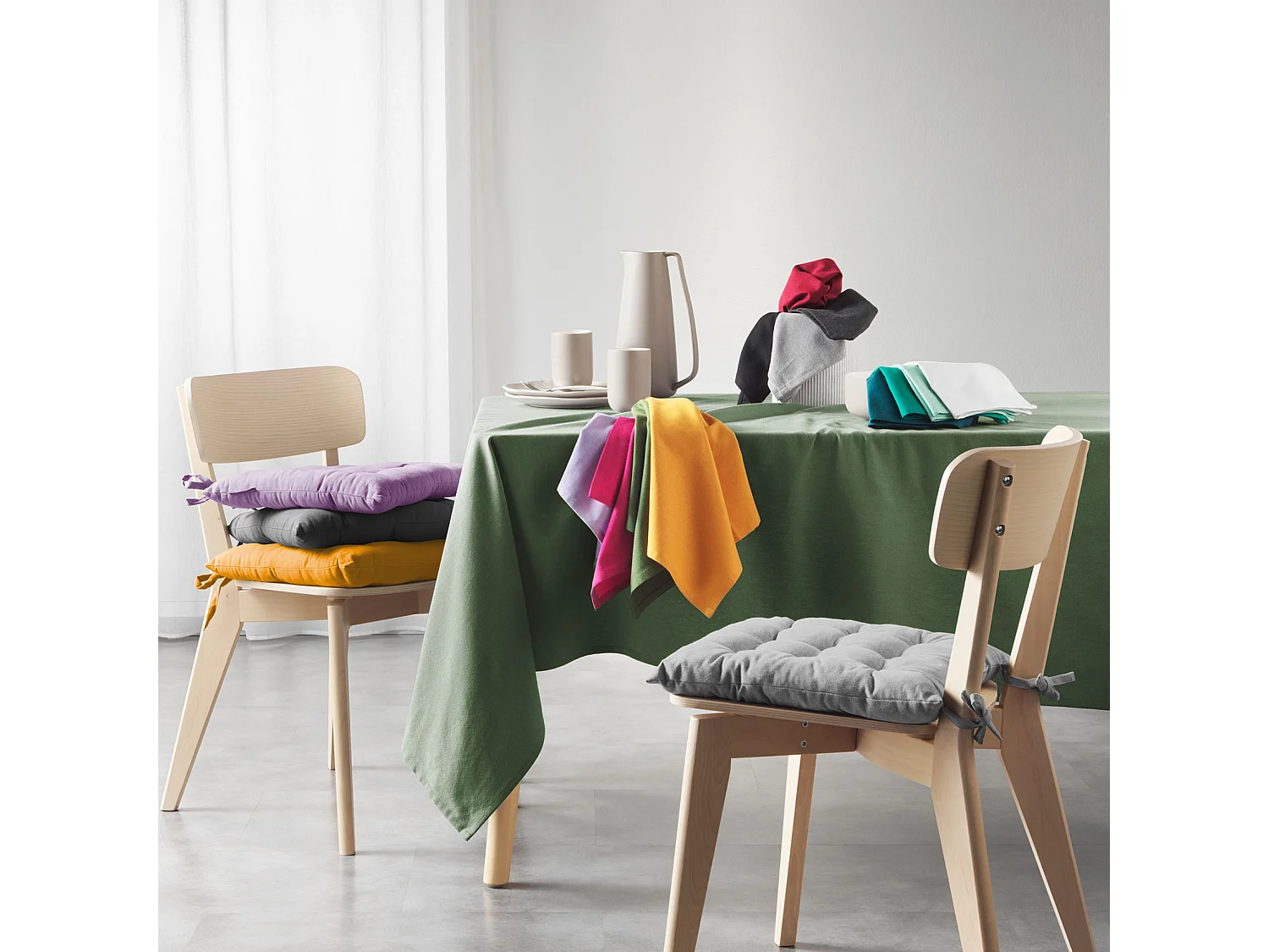 Nappe Rectangulaire "Mistral" 140x240cm Anthracite