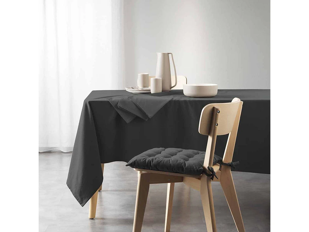 Nappe Rectangulaire "Mistral" 140x240cm Anthracite